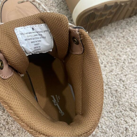 Universal Thread Women's Tan Bergen Hiking Winter Boots Size 8 - Picture 6 of 8
